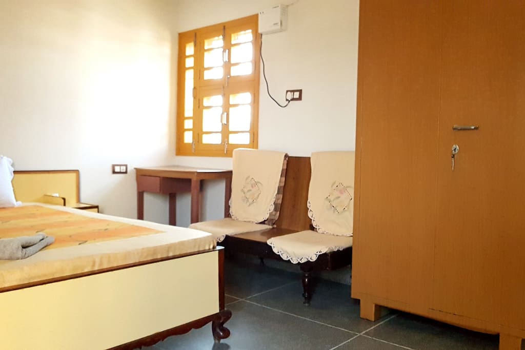 Bedroom sitting area