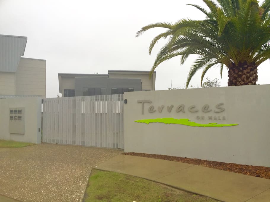 Secure property with only 5 other apartments and parking space.