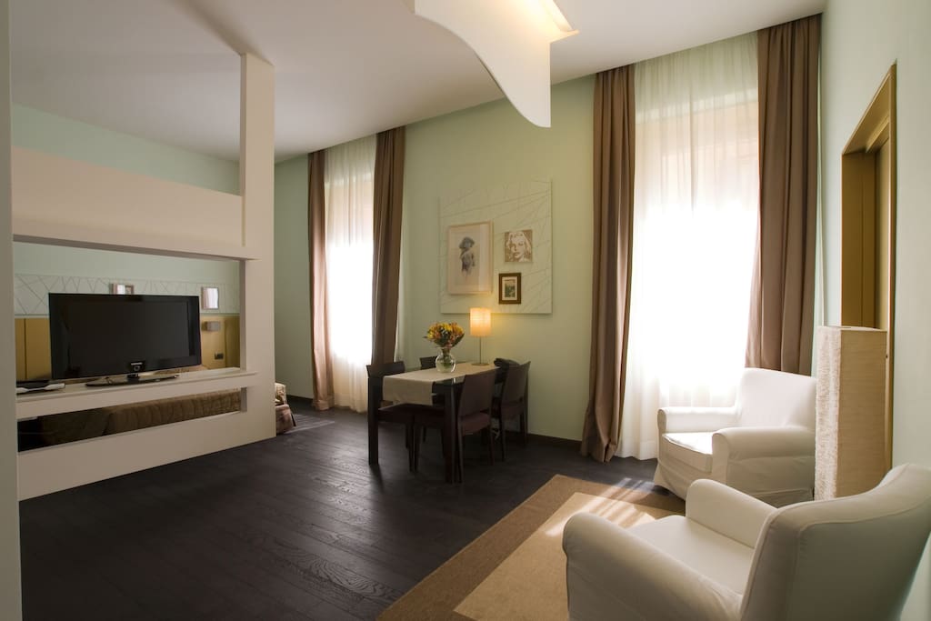 suite MONICA.
Zona giorno