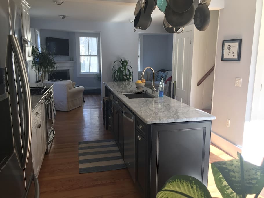 Newly renovated kitchen