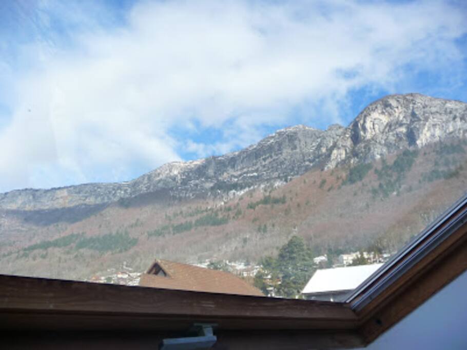 Vue sur les montagnes