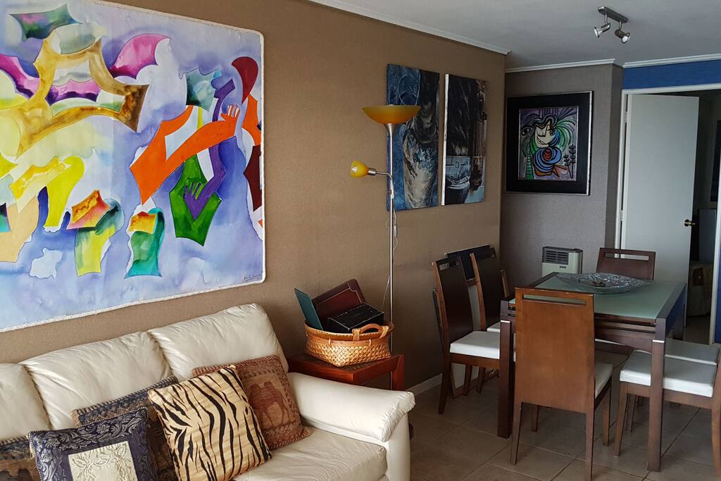 Living y comedor