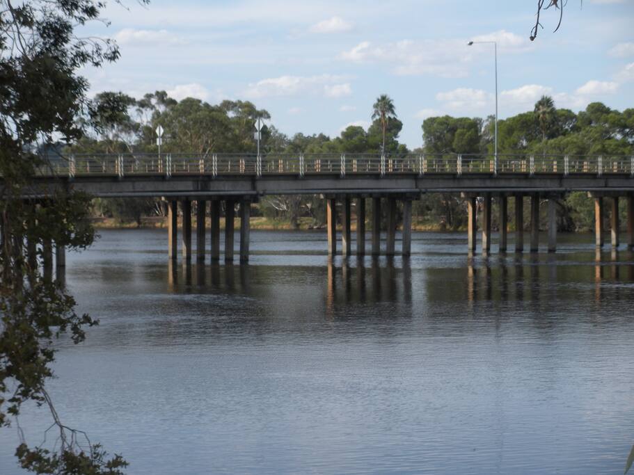 From the verandah - Peel Terrace Bridge
