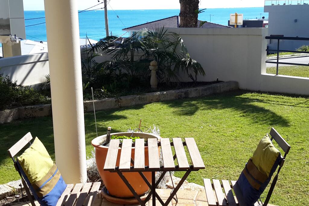 Walking distance to beach.