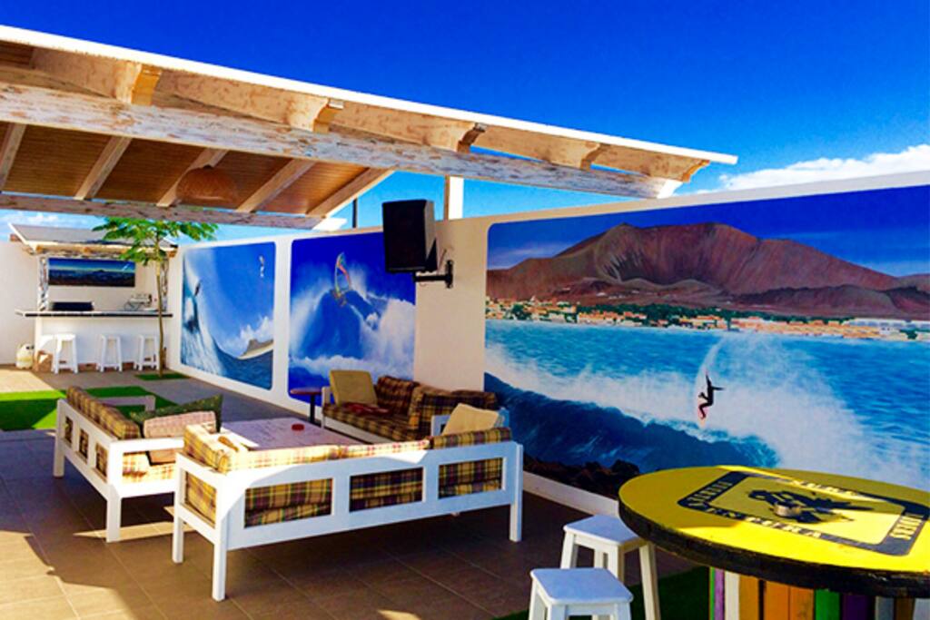 bbq & chill area