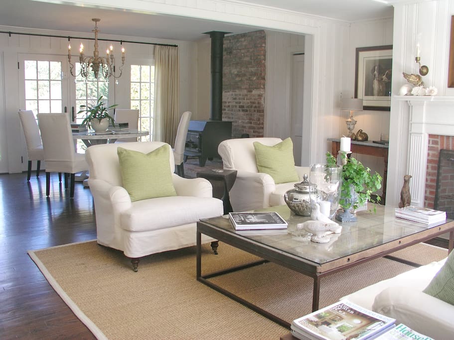 Open Living Room area