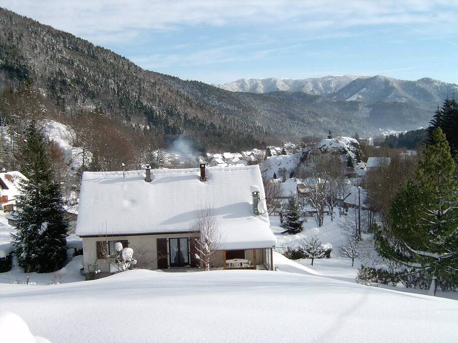 La maison en hiver