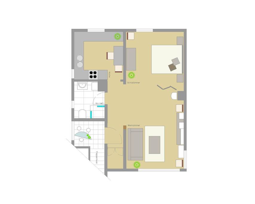 Grundriss Dachgeschoss