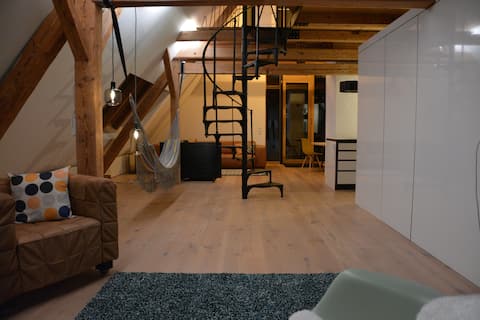 Leistungsstarkes Airbnb: The Attic Loft - Architekten Loft im Rheintal in Vorarlberg