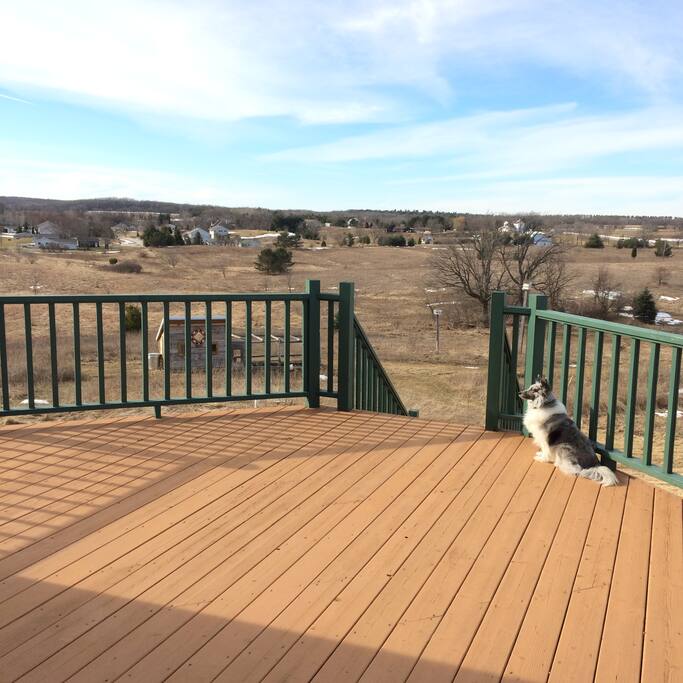 Northwestern deck view