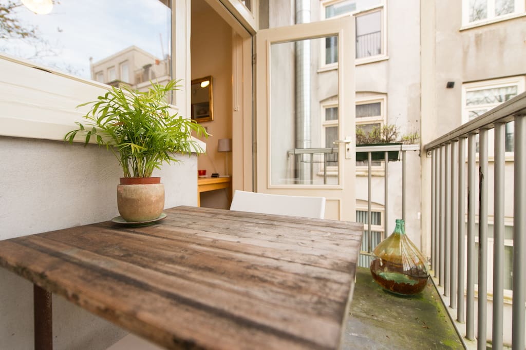 Hang out at my balcony