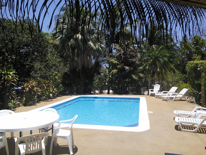 Spacious 2 bedroom villa, sleeps up to 6, w/ pool Houses for Rent in Playa Hermosa, Provincia