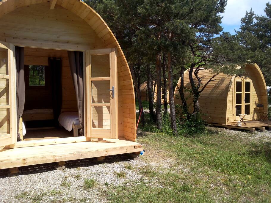 Vue des Pods