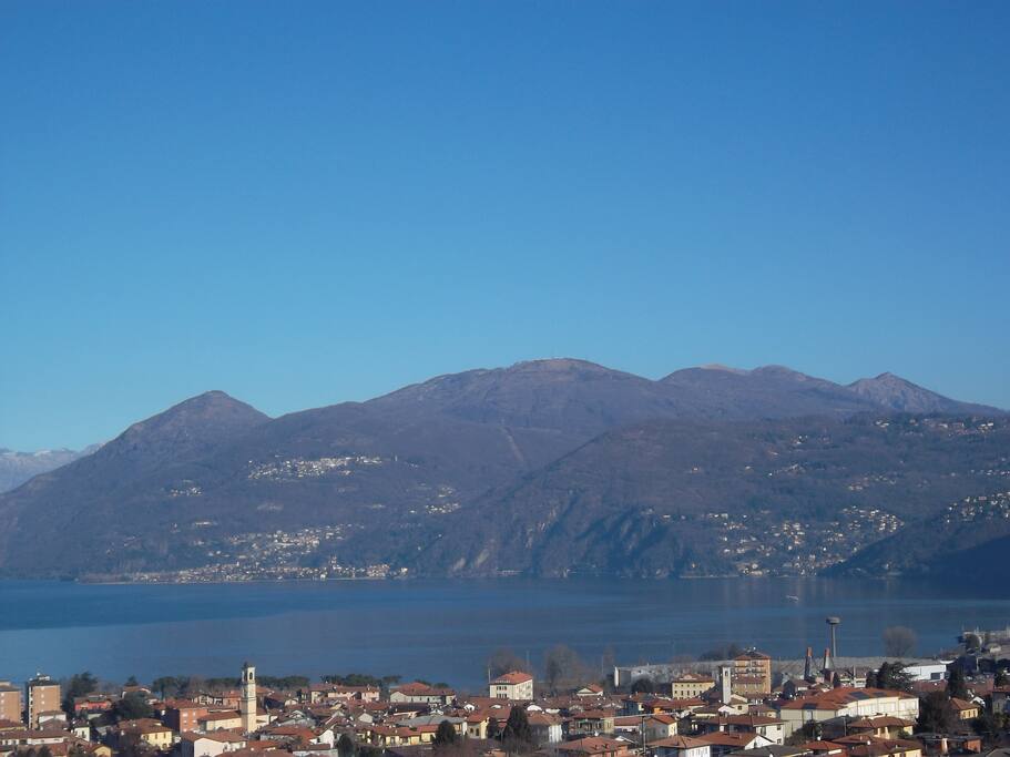 Vista lago terrazza verso Cannero