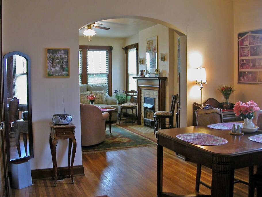 Charming 1BR Clintonville Apt (1week min. rental) Apartments for