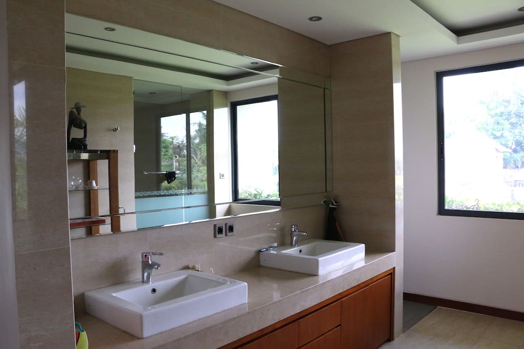 In suite bathroom in guest room 1