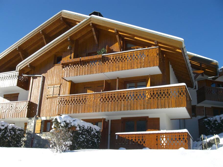 façade du chalet