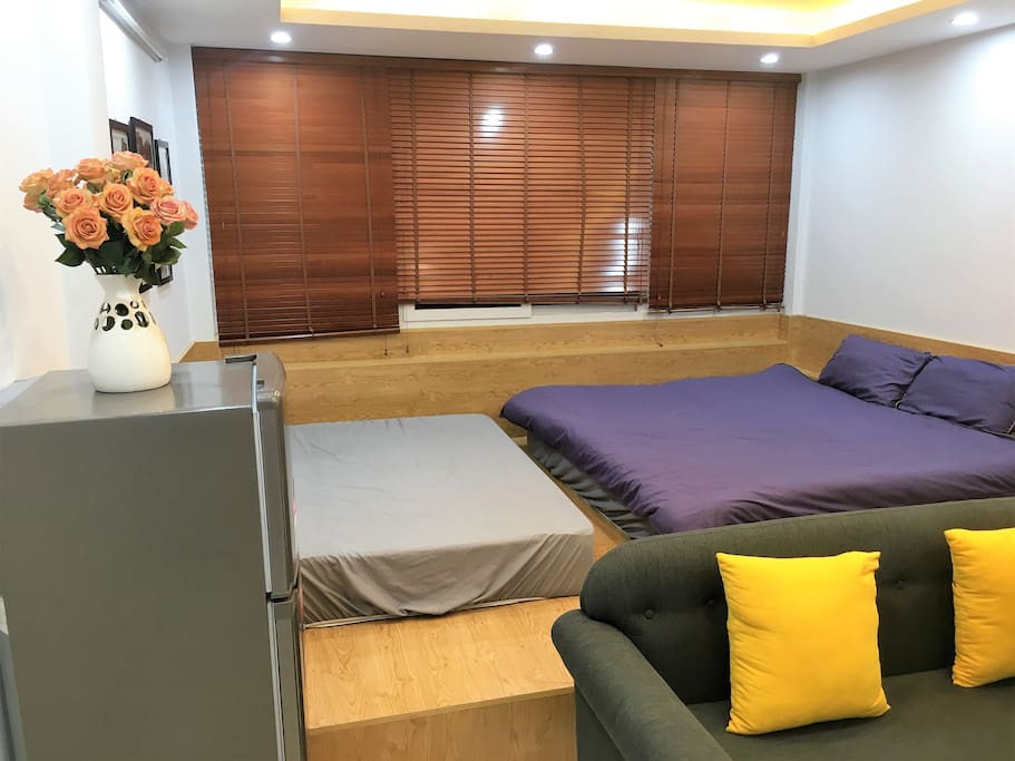 2 comfy beds can accommodate 3 persons