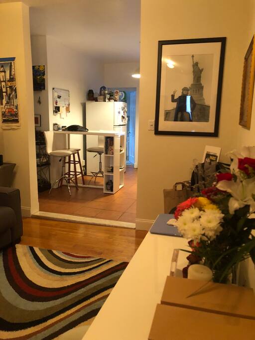 Looking into the Kitchen