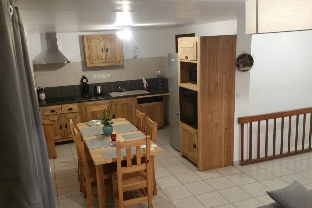 Cuisine, salle à manger