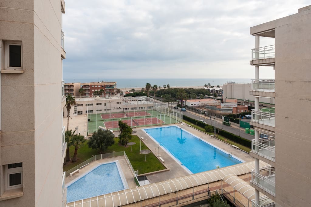 Vistas desde la terraza