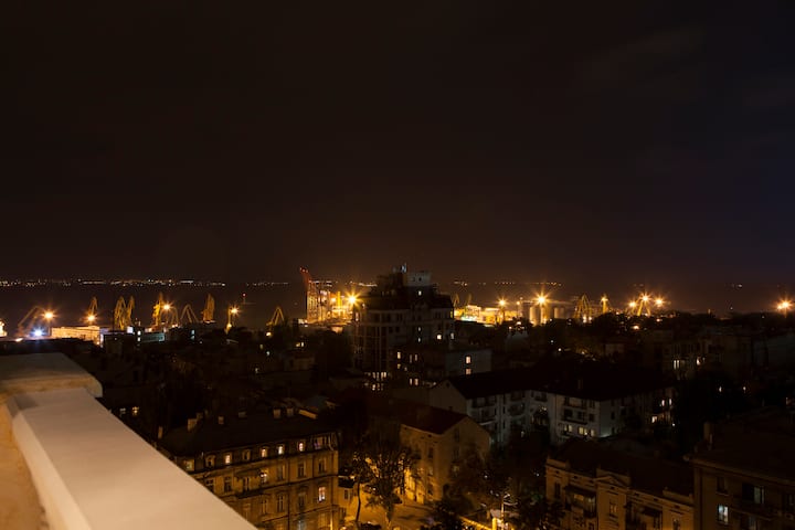 Luxury apartment with stunning panoramic views.