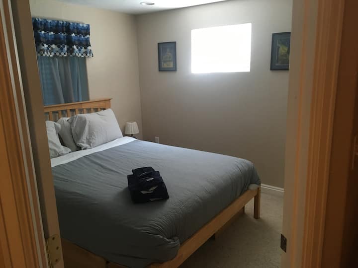 Spálňa pre hostí na prízemí /v suteréne