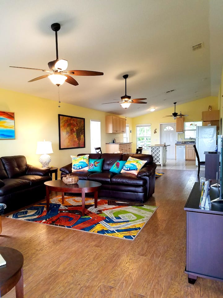 The main living space