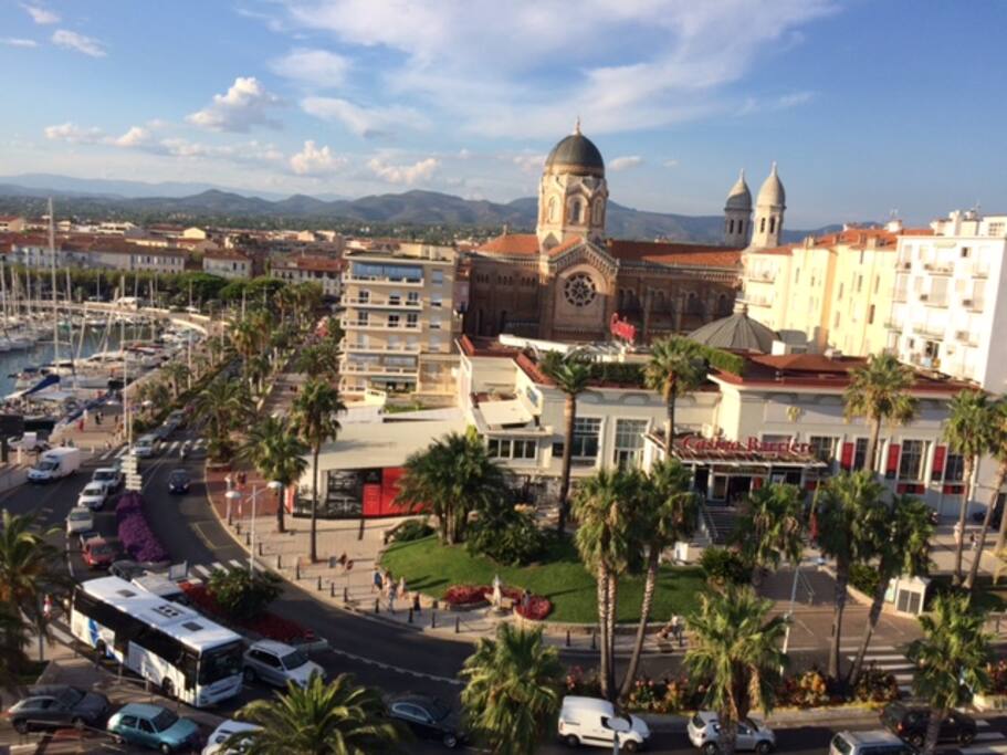 Vue générale de la ville.