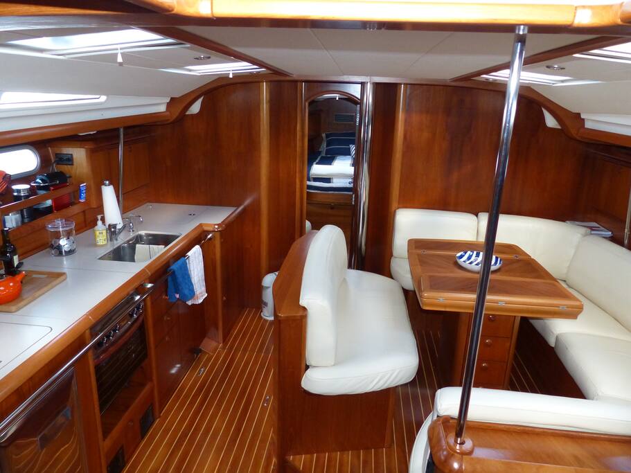 Main Salon and Galley