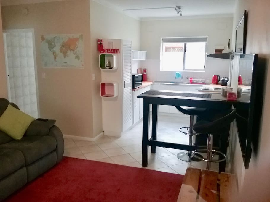 Living area/kitchen