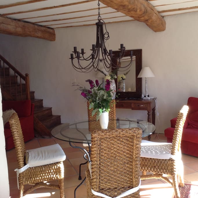 The lounge/sitting room, opening onto balcony