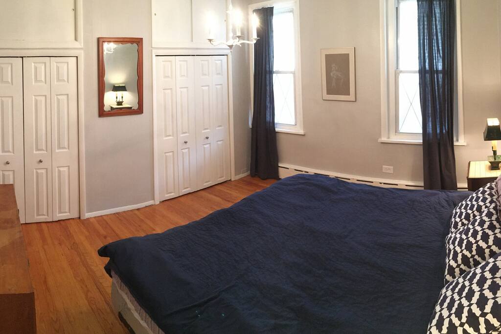 Master Bedroom with King Size Bed