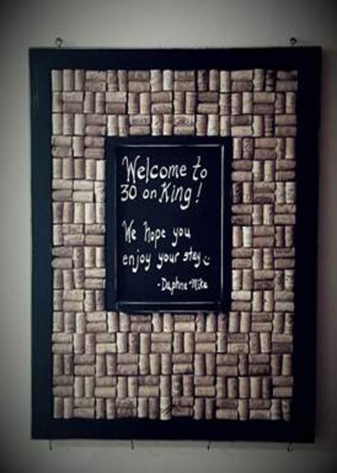 We hope you enjoy your stay.