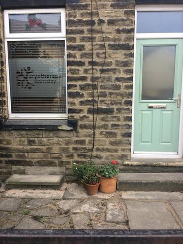 Stone Terrace in village location