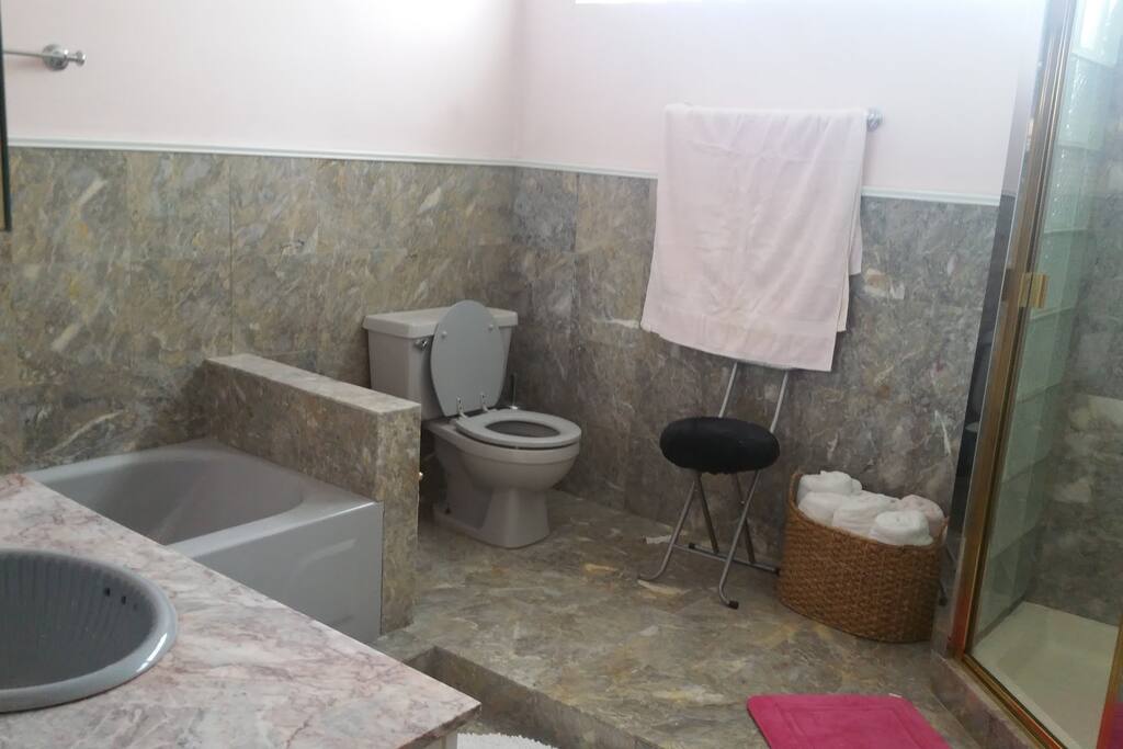 Jacuzzi, separate shower