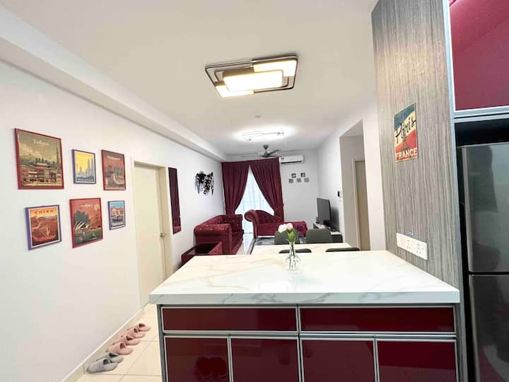 Premium Lodge Klia-sleek & Stylish Staycation Home - Sepang