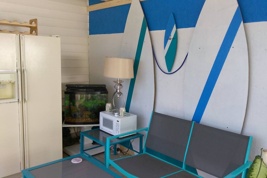 Lani seating, your relaxing area outside.