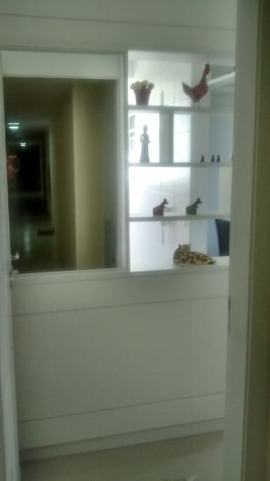 Entrada do apartamento