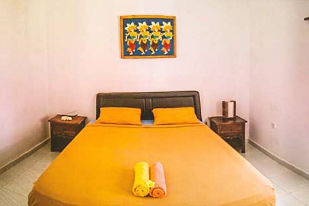 Double comfortable bed