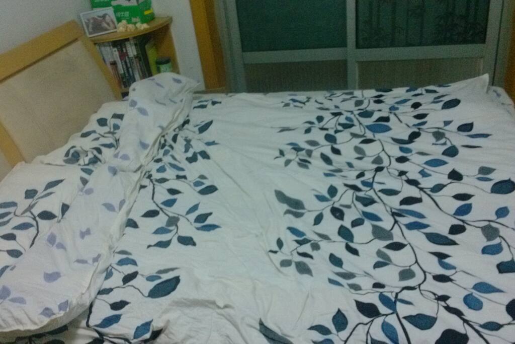 this is our king bed
