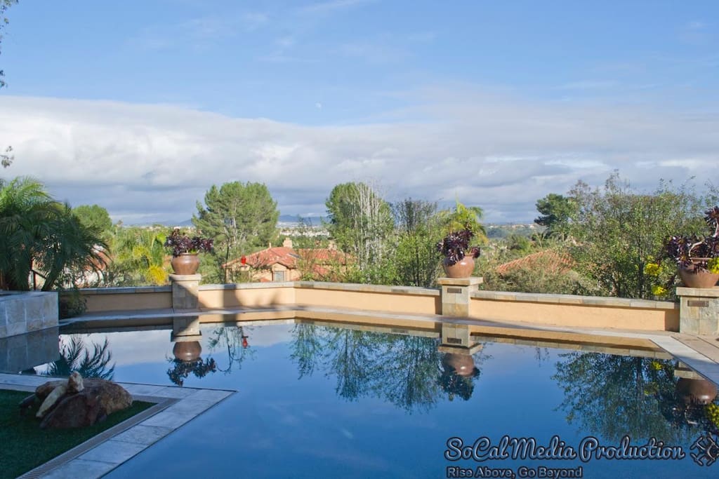 View from Pool and Jacuzzi