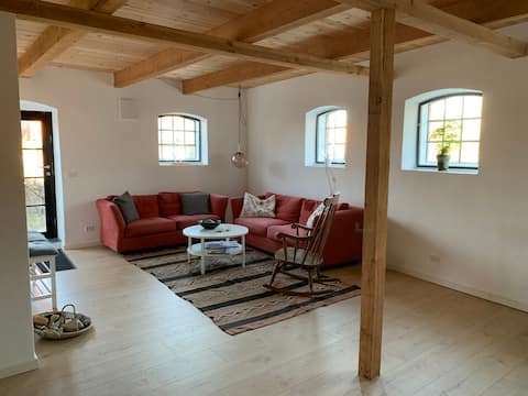 Successful Airbnb property: Beautiful holiday home with views of Vigehavn in Svaneke in Bornholm