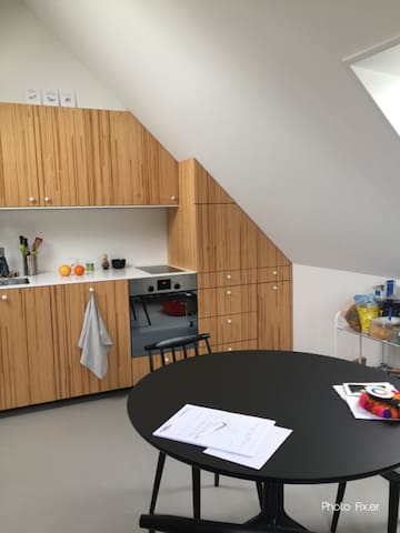 Moderne Wohnung in altem Haus für bis 3 Personen