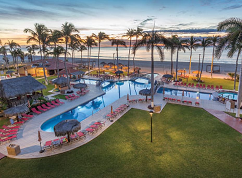 Resort grounds