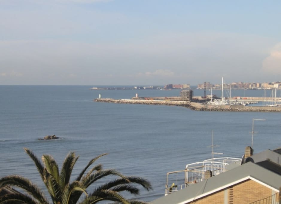 Seaview from the apartment