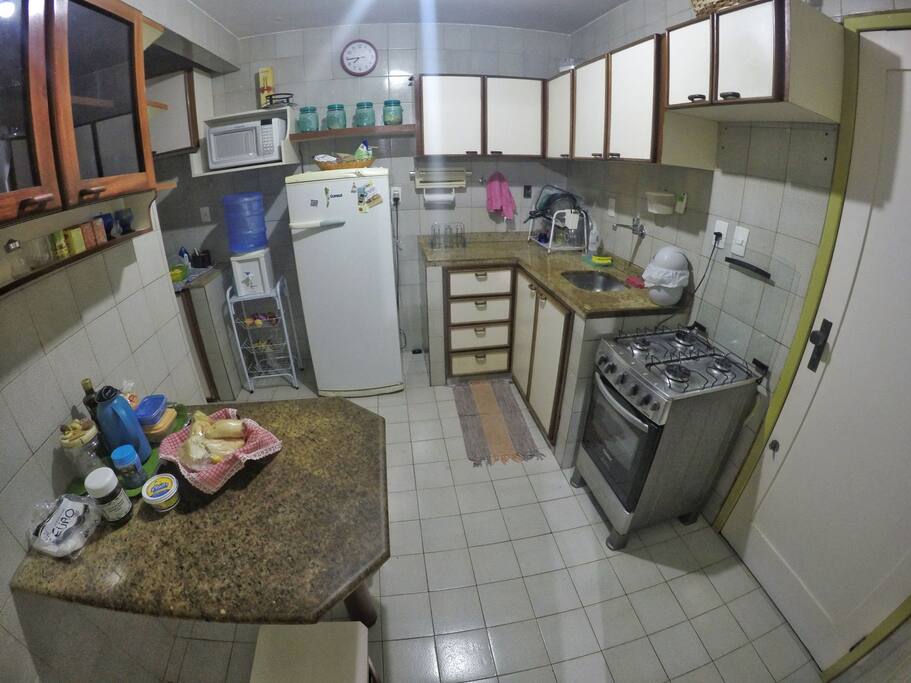 Cozinha totalmente equipada