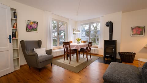 Charming living in the middle of the garden