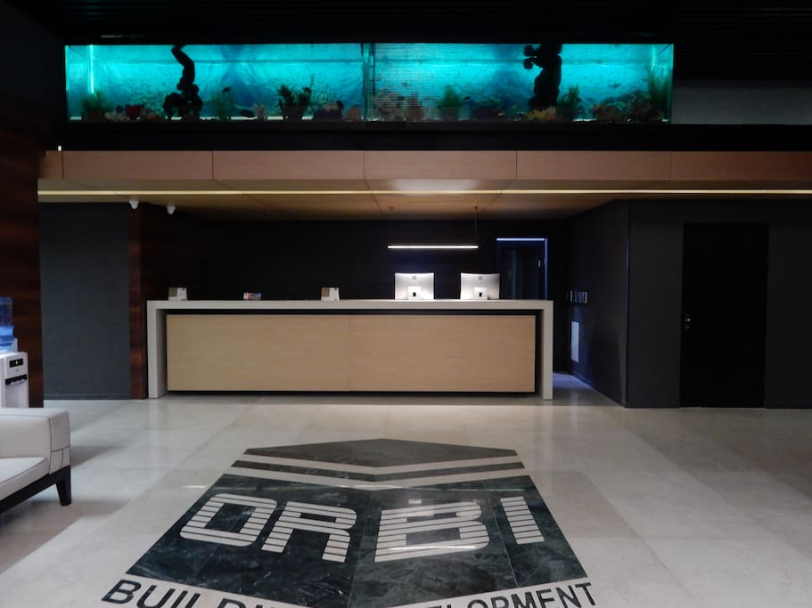 Стойка регистрации гостей в Orby Rsidence