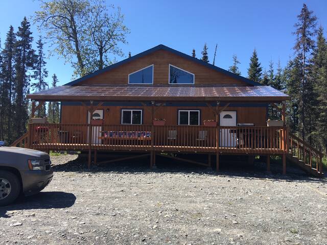 Three Bedroom Duplex Cabin On The Kasilof River Cabins For Rent